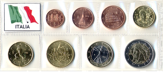 foto 16 Italia 2016 - Serie completa 8 monete in euroblister