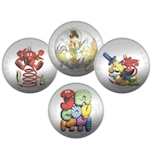 foto Italia 2024 - Trittico 5 euro serie fumetti Jacovitti (in 3 cofanetti)