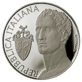 foto Italia 2022 - 5 euro Argento 200° Anniversario della scomparsa di Antonio Canova