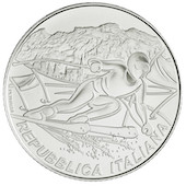 foto Italia 2021 - 5 euro Argento Cortina