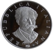 foto Italia 2017 - 5 euro Argento 200° anniversario della nascita di Francesco De SanCtis FS