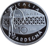 foto Italia 2016 - 10 euro Argento Sardegna FS