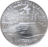 foto Italia 2015 - 5 euro Argento terremoto di Avezzano