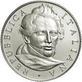 foto Italia 2013 - 5 euro Argento Gioachino Belli FDC