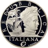 foto Italia 2011 - 10 euro Argento Amerigo Vespucci FS