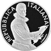 foto Italia 2009 - 10 euro Argento Annibale Carracci FS