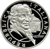 foto Italia 2007 - 10 euro Argento 250° anniversario nascita di Canova FS