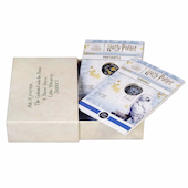 foto Francia 2022 - 10 e 50 Euro Argento Harry Potter Serie completa (5 monete da 10 euro e 1 moneta da 50 euro) in blister con cofanetto