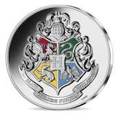 foto Francia 2022 - 10 Euro Argento Harry Potter Stemma di Hogwarts in blister