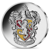 foto Francia 2022 - 10 Euro Argento Harry Potter Grifondoro in blister