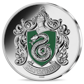 foto Francia 2022 - 10 Euro Argento Harry Potter Serpeverde in blister