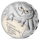 foto Francia 2022 - 50 Euro Argento Harry Potter Lettera