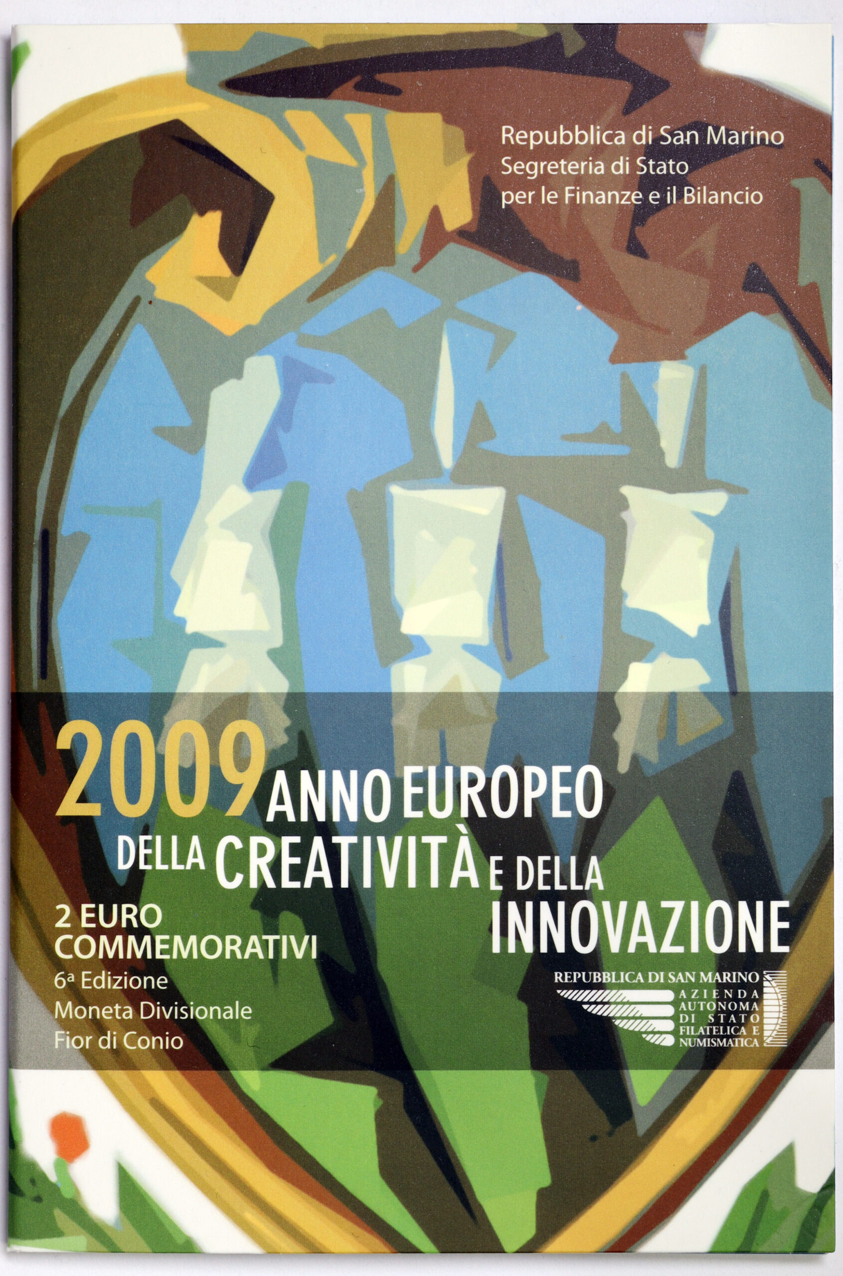 foto 2009 San Marino - 2 Euro Creatività e innovazione