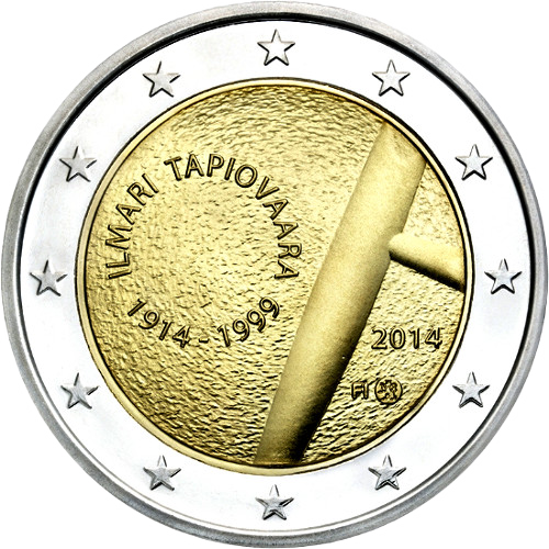 foto 2014 Finlandia - 2 Euro 100º anniversario della nascita di Ilmari Tapiovaara