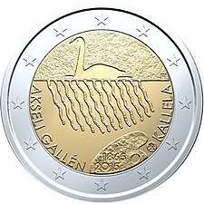 foto 2015 Finlandia - 2 Euro 150º anniversario nascita di Akseli Gallen-Kallela