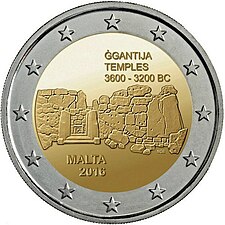 foto 2016 Malta - 2 Euro Gigantia