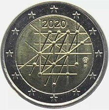 foto 2020 Finlandia - 2 Euro 100º anniversario dell'Università di Turku