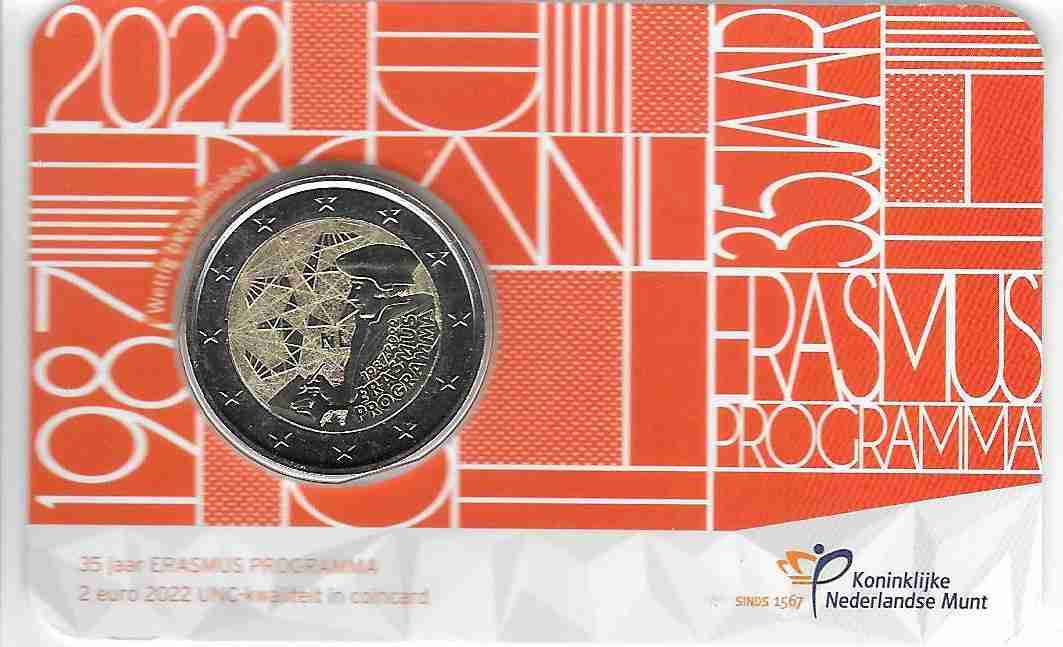 foto 2022 Olanda - 2 euro Erasmus coincard
