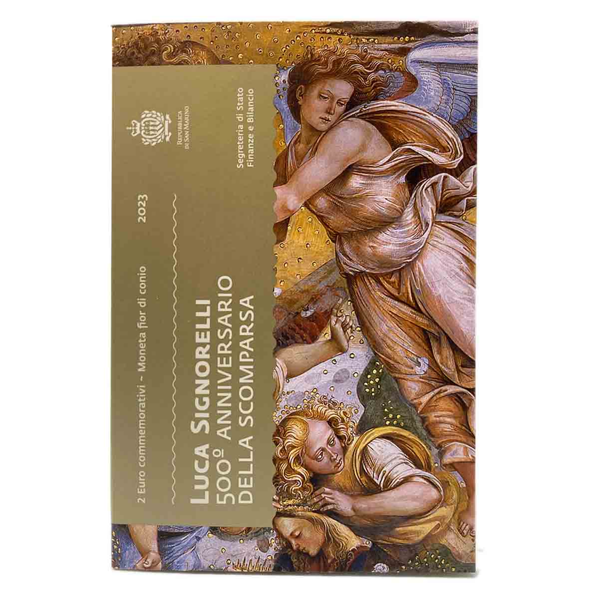 foto 2023 San Marino -  2 euro 500º anniversario della scomparsa di Luca Signorelli