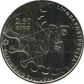 foto Portogallo 2009 - 2,5  euro Linguaggio portoghese