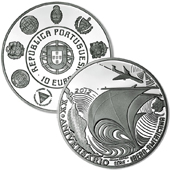 foto Portogallo 2012 - 10 euro 20° Ann. serie Ibero-Americana