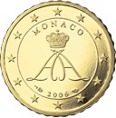 foto 10 centesimi - Principato di Monaco, Alberto