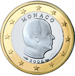 foto 1 Euro - Principato di Monaco, Alberto