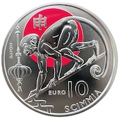 foto San Marino 2024 - 10 euro Calendario lunare cinese: Scimmia