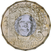foto 5 euro San Marino 2017 - 30° anniversario della nascita di Marco Simoncelli