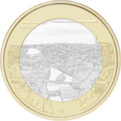 foto Finlandia 2018 - 5 euro paesaggi nazionali finlandesi: Tammerkoski