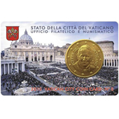 foto Vaticano 2015 50 cent. Coin Card n. 6