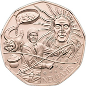 foto Austria 2014 - 5 euro Neujahr