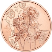 foto Austria 2024 - 10 euro Rame La Peonia