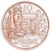 foto Austria 2019 - 10 euro Rame Cavalieri medievali