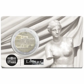 foto 2025 Francia - 2 Euro Louvre coincard (La venere, Milo)