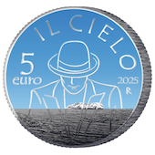 foto 2025 Italia - 5 euro Argento Il Cielo di Renato Zero