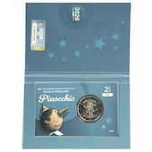 foto Italia 2026 - 2 Euro 200º anniversario della nascita di Carlo Collodi in coincard