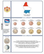 foto Aggiornamento serie monete Euro Lussemburgo 2026 - nuova effigie (Masterphil)
