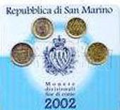 foto San Marino 2002 - Mini set  20 + 50 cent, 1 + 2  euro
