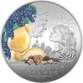foto Italia 2024 - 5 euro Molise Tintilla e Caciocavallo in blister