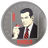 foto Italia 2023 - 5 euro Diabolik (GINKO)