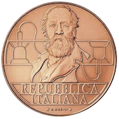 foto Italia 2021 - 5 euro 150° anniversario invenzione telefono Antonio Meucci
