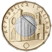 foto Italia 2018 - 5 euro tesori artistici di Amatrice in coincard